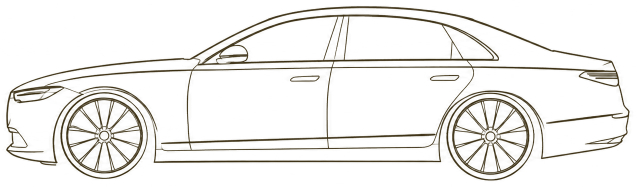 Luxury sedan