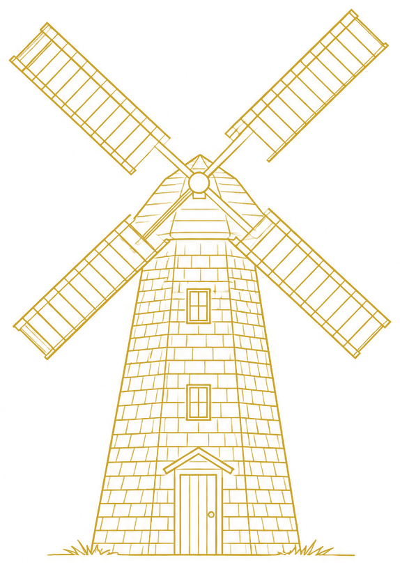 Hamptons windmill